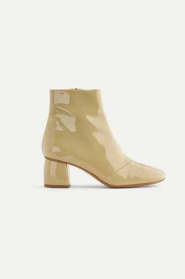 Chic patent leather ankle boots-Boots-forte_forte-Debs Boutique